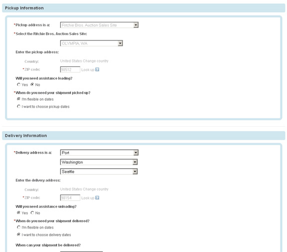 How To List A Shipment Ritchie Bros. Auctioneers